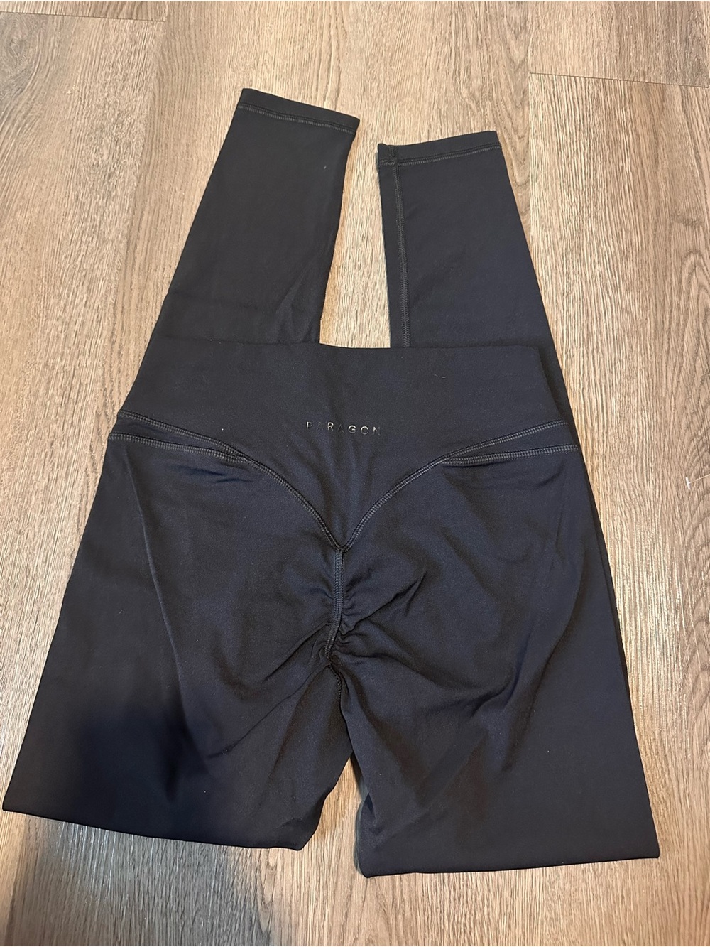 Paragon black butt scrunch leggings